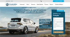 Desktop Screenshot of grandebelem.com.br